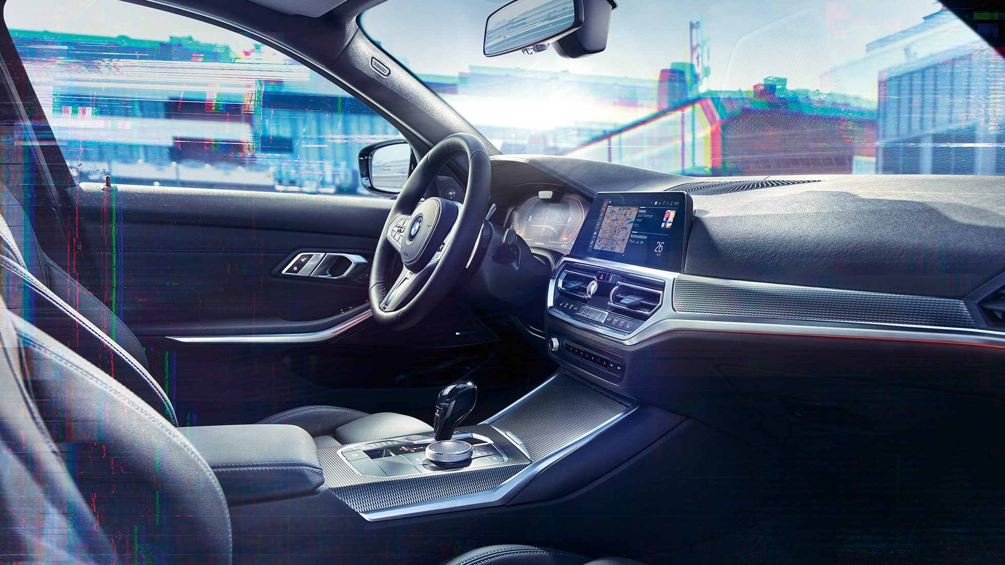 Interieur BMW M340i xDrive Berline BMW M340i xDrive Berline G20 Saphirschwarz metallic interieur