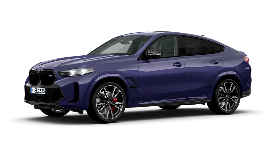 BMW X-modellen BMW X6 M wagen G06 MP driekwart zijaanzicht BMW X-modellen BMW X6 M wagen G06 MP driekwart zijaanzicht