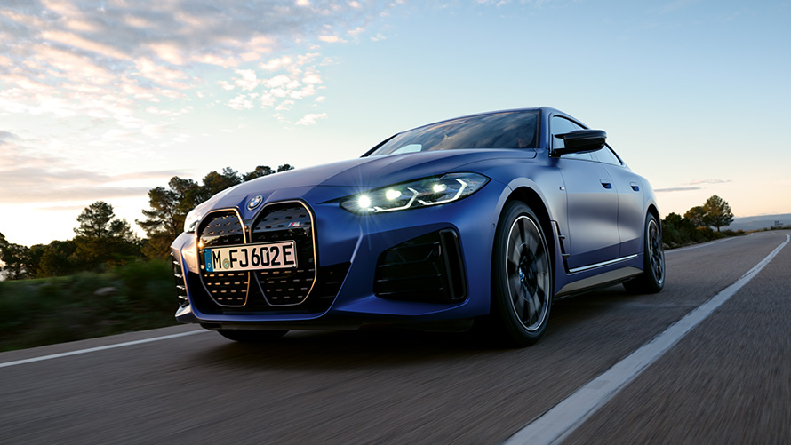 BMW i4 G26 technische gegevens schets BMW i4 G26 technische gegevens schets