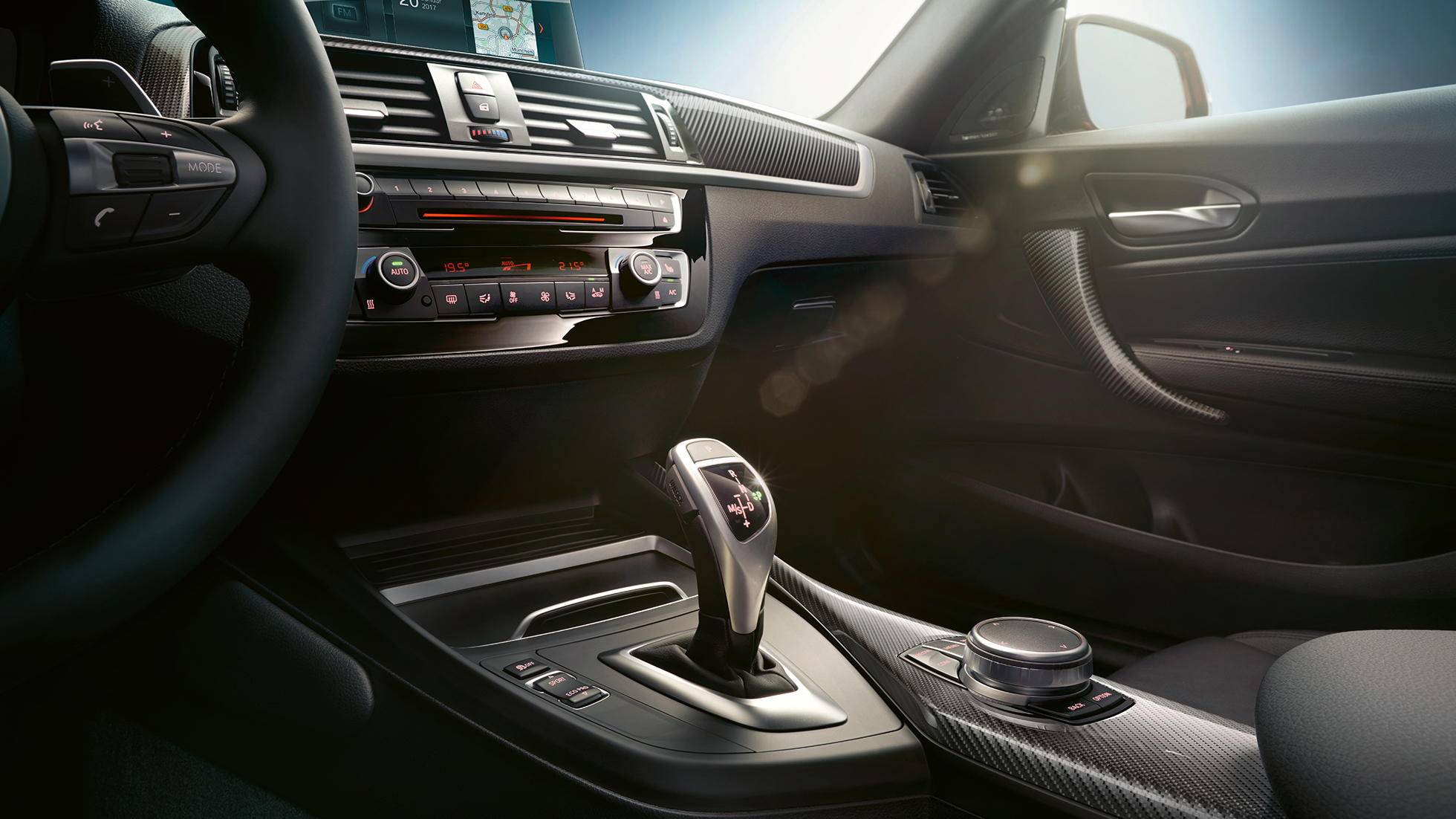 Schakelpook BMW M240i Coupé Schakelpook BMW M240i Coupé F22 2017 interieur