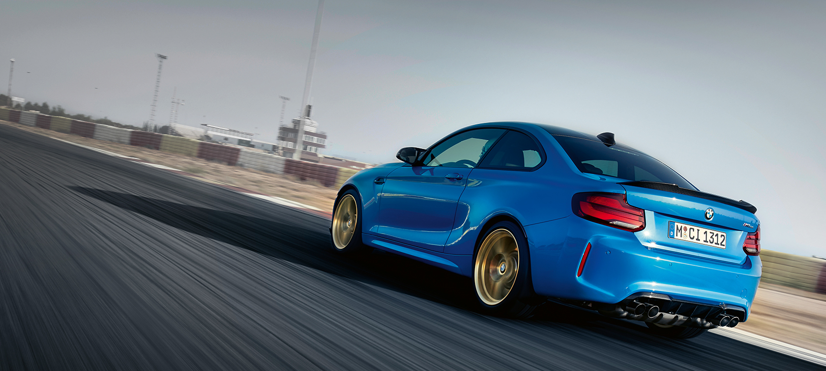 Modèles équipements BMW M2 CS Modèles équipements BMW M2 CS F87 Misano Blau metallic vue