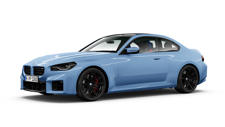 BMW M modellen BMW M2 G87 driekwart zijaanzicht BMW M modellen BMW M2 G87 driekwart zijaanzicht