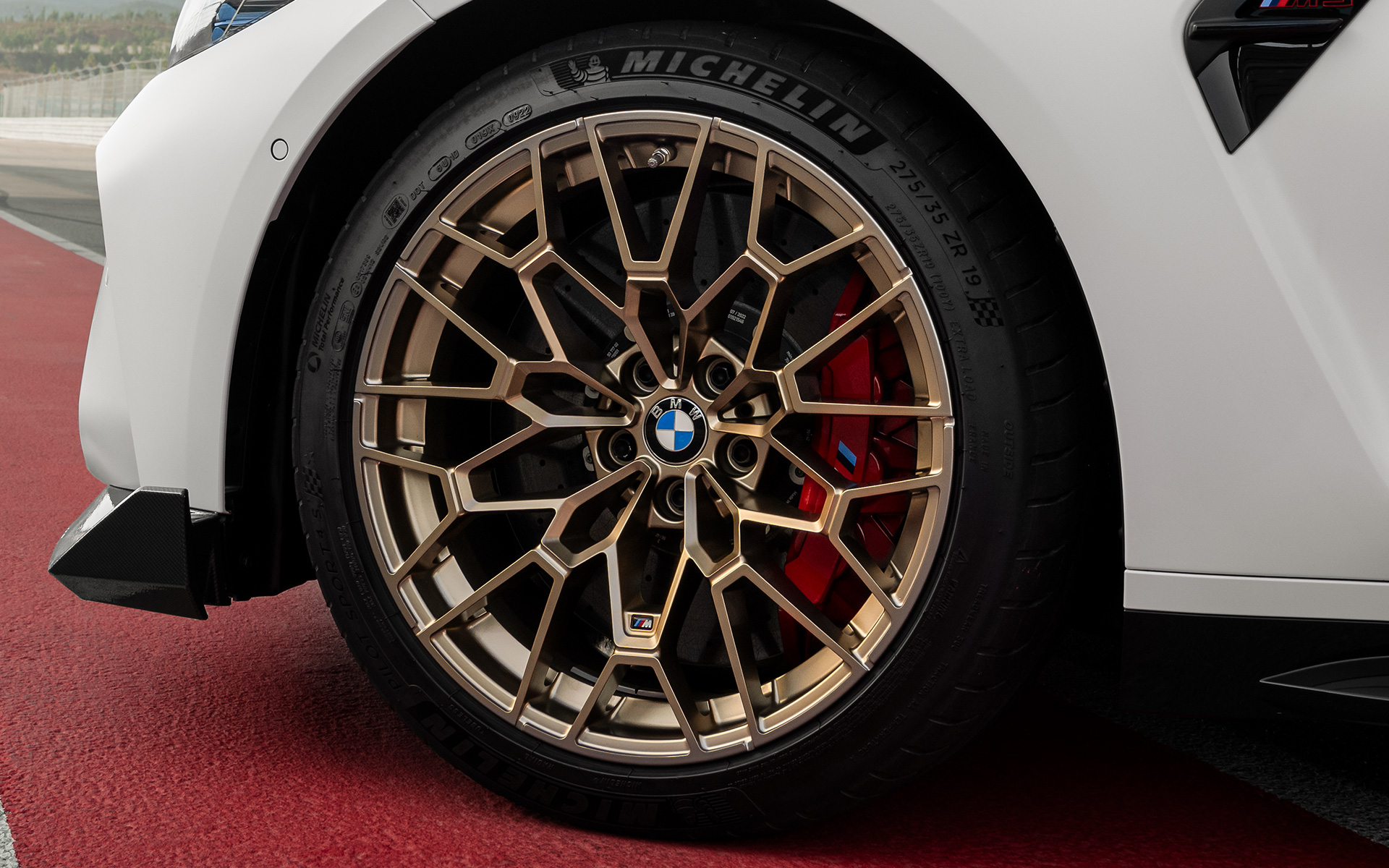 Freins M Carbone Céramique, rouge brillant BMW M3 CS G80 BMW M3 CS G80 Freins M Carbone Céramique, rouge brillant