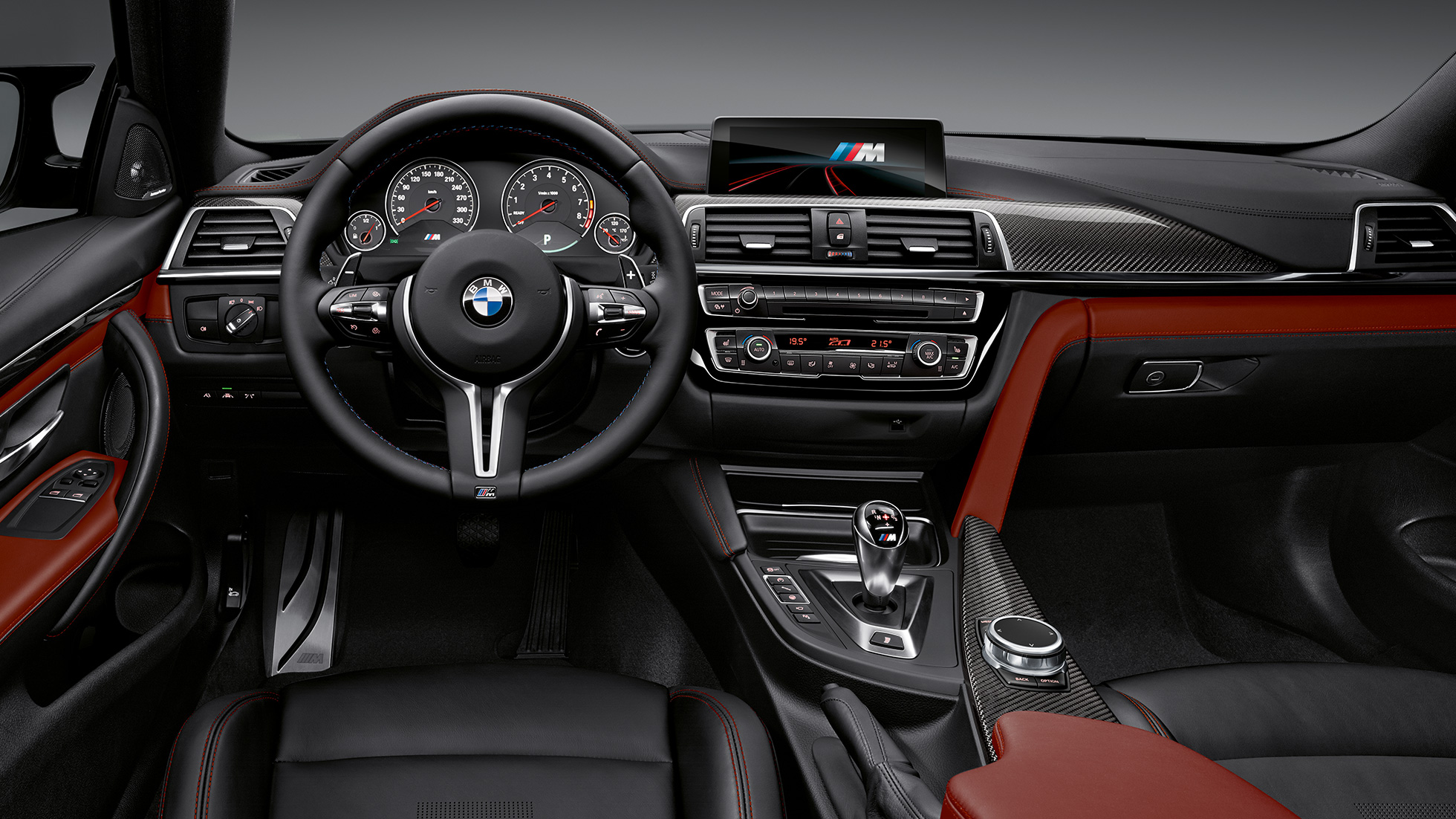BMW M4 Coupé, cockpit BMW M4 Coupé, design, cockpit