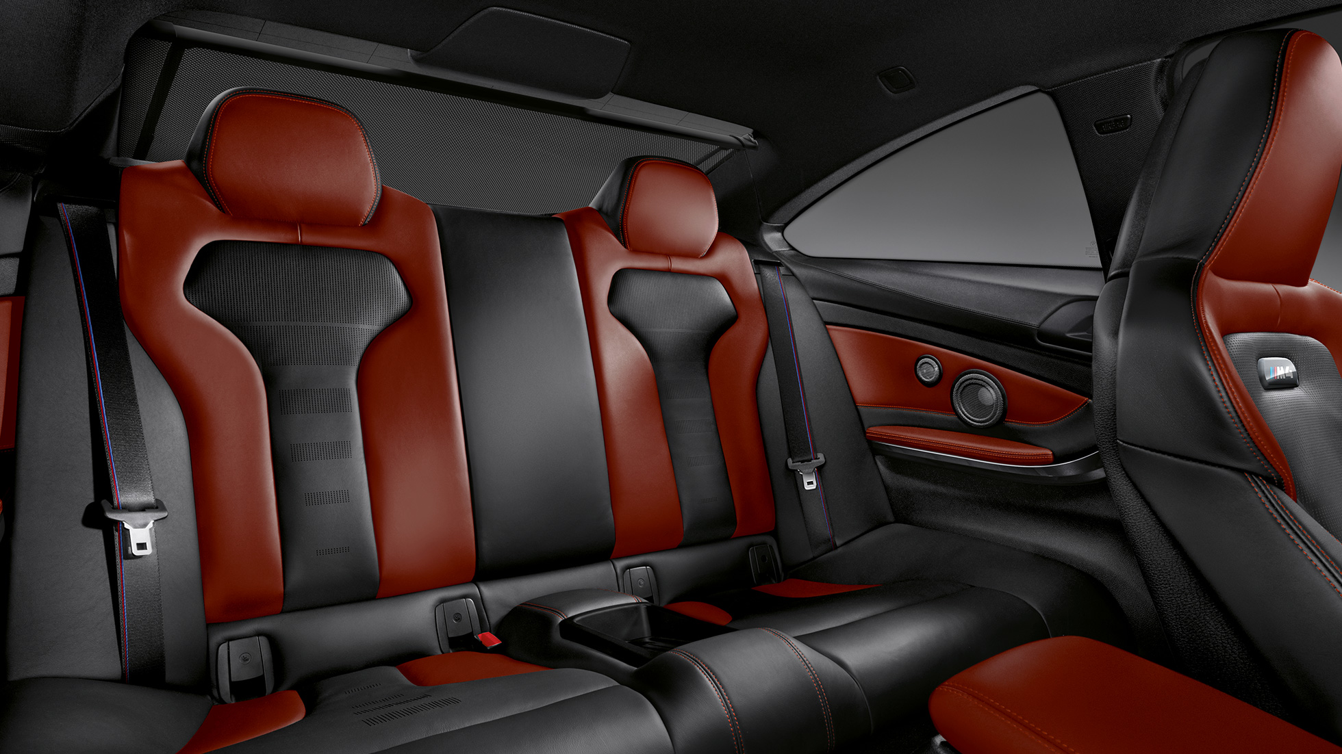 BMW M4 Coupé, bekleding BMW M4 Coupé, design, bekleding, binnenruimte, interieur