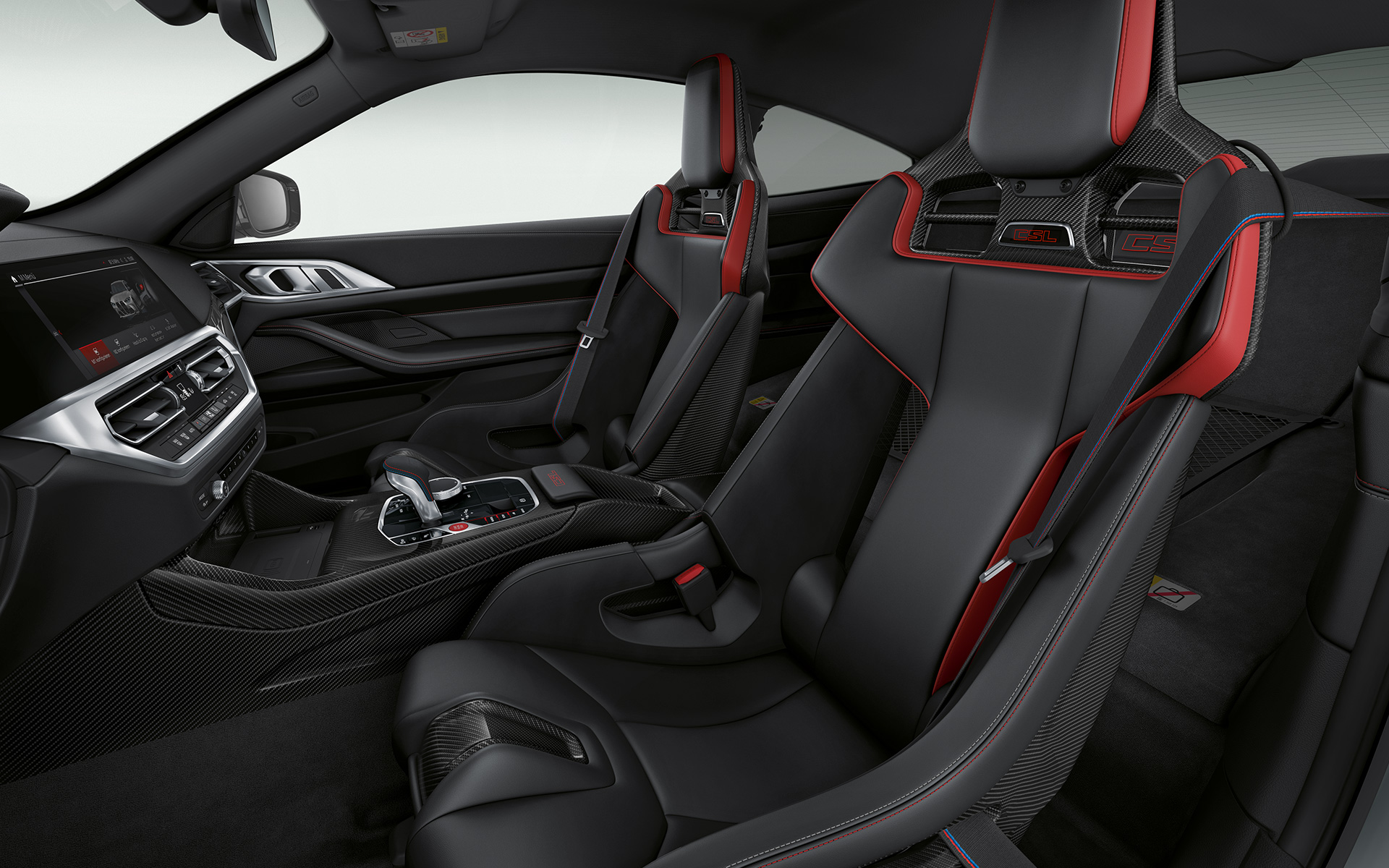M Carbon volkuipzetel BMW M4 CSL G82 BMW M4 CSL G82 interieur M Carbon volkuipzetel