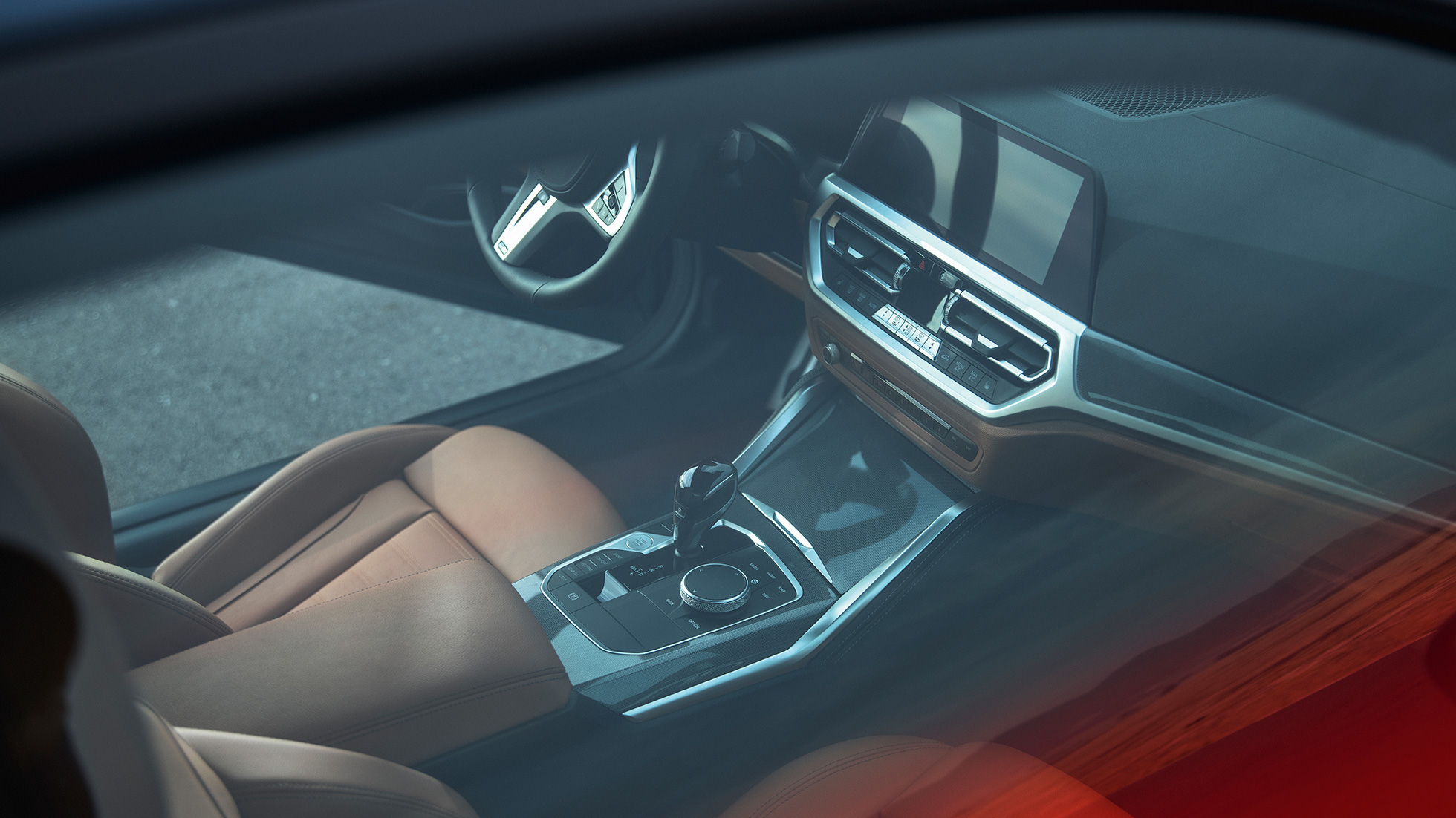 Interieur BMW M440i xDrive Coupé G22 2020 BMW M440i xDrive Coupé Arctic Race Blue metallic G22 2020 interieur