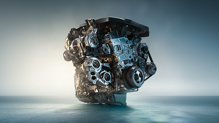 Moteur diesel 6 cylindres en ligne M Performance TwinPower Turbo. BMW M550d xDrive, moteur diesel 6 cylindres en ligne M Performance TwinPower Turbo.