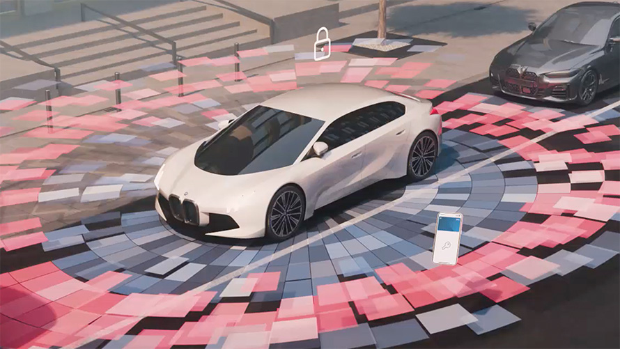 Vidéo BMW Digital Key BMW Série 7 M G70 BMW Série 7 M G70 Vidéo BMW Digital Key