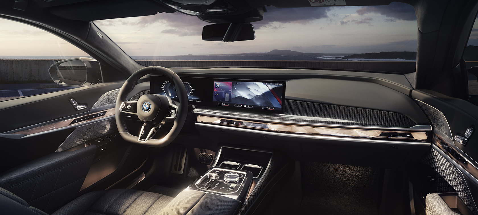 Intérieur BMW i7 M70 xDrive Berline G70 BMW i7 M70 xDrive Berline G70 intérieur