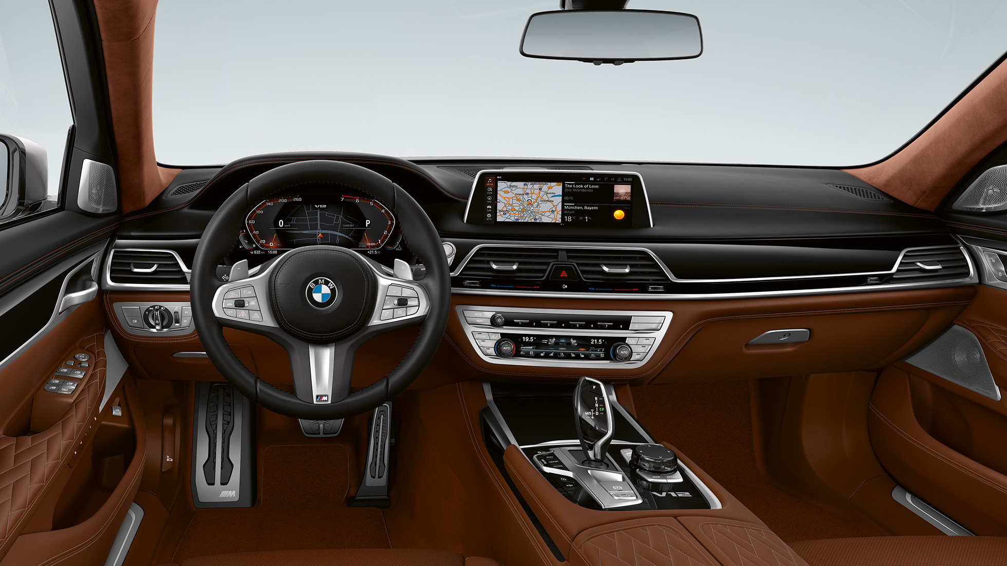Design intérieur G11 BMW M760Li xDrive Berline, design intérieur G11