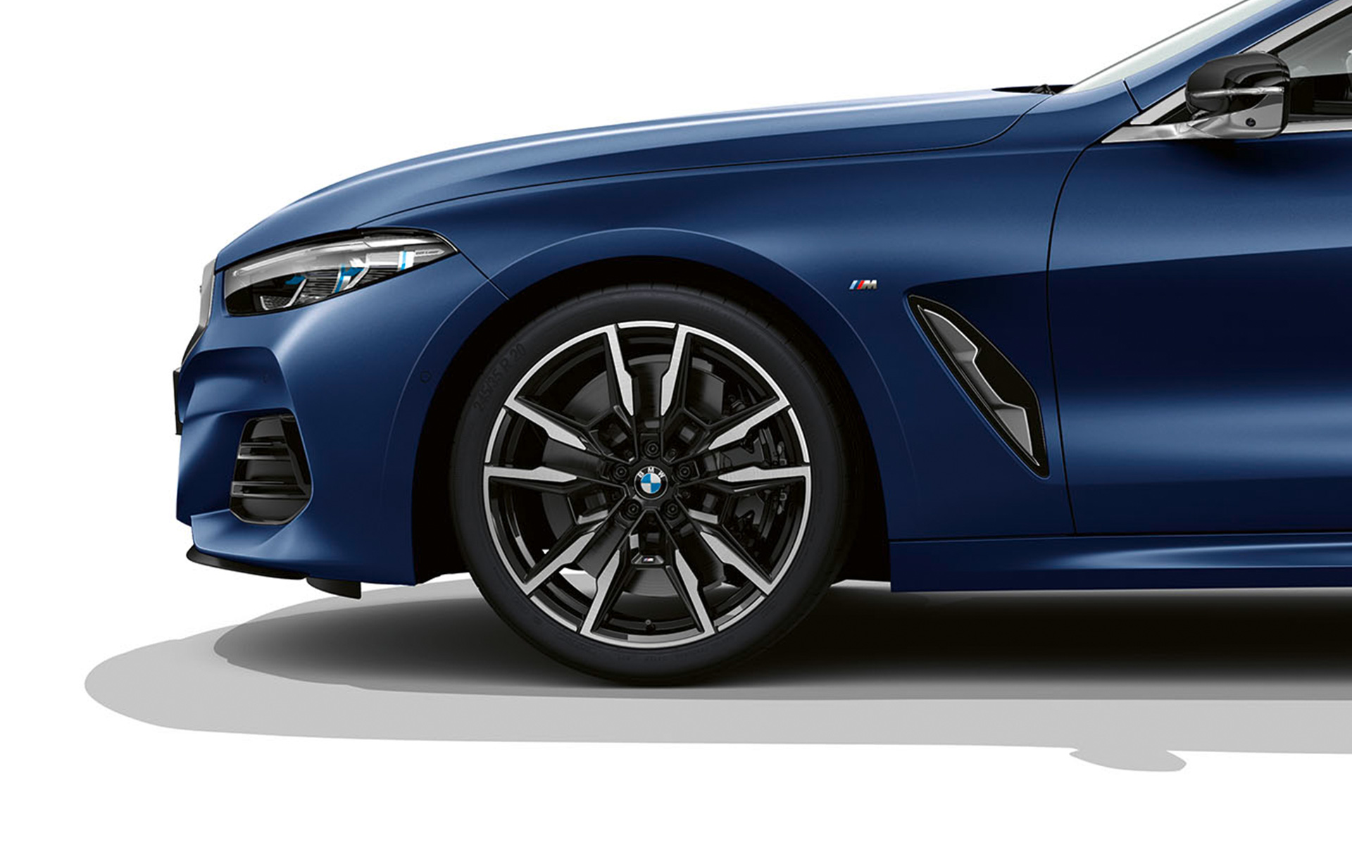 BMW M lichtmetalen velgen, dubbelspaak 895 M Bicolor BMW M850i xDrive Gran Coupé G16 LCI facelift 2022 BMW M850i xDrive Gran Coupé G16 LCI facelift 2022 BMW M lichtmetalen velgen, dubbelspaak 895 M Bicolor