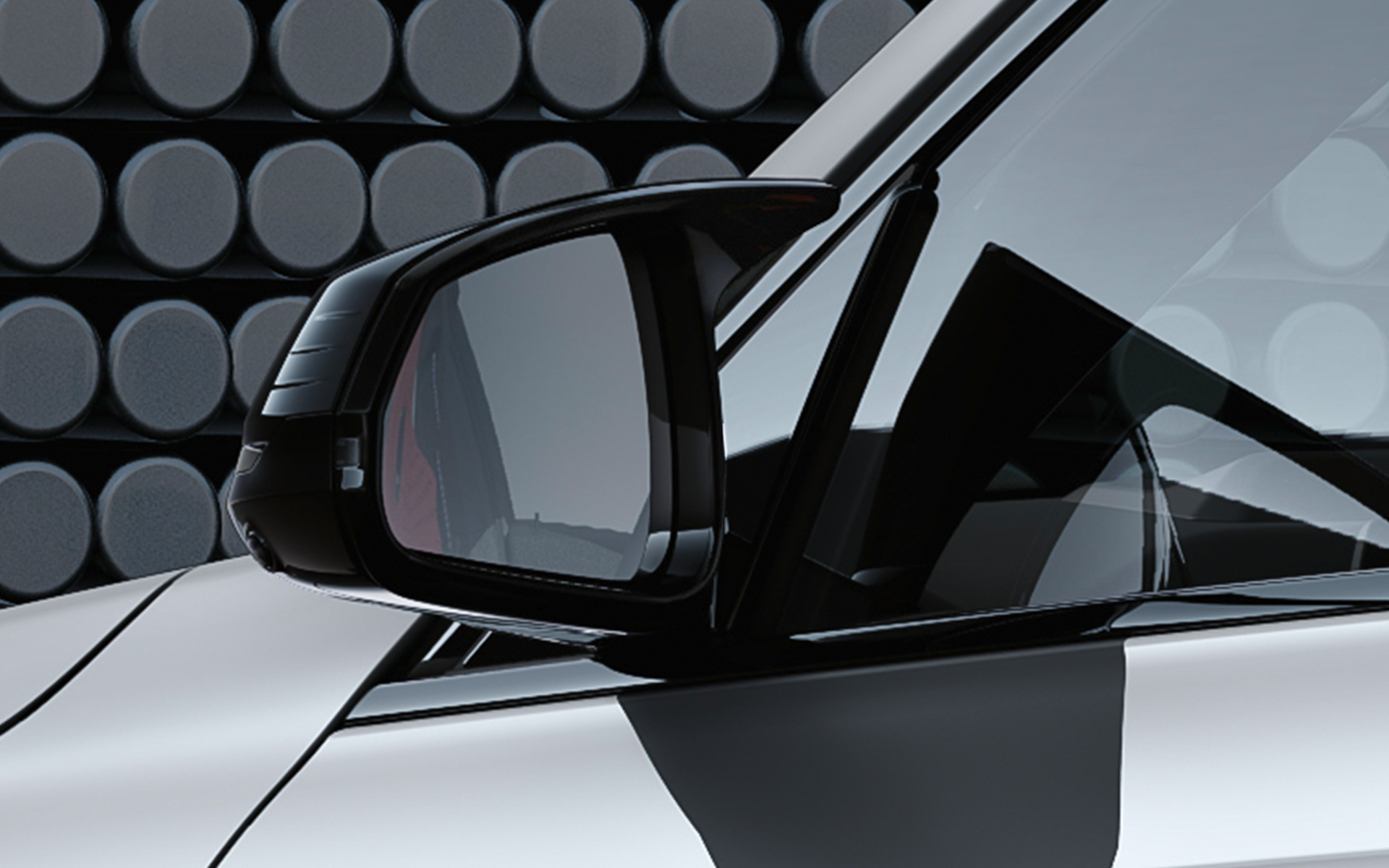 BMW X1 M35i xDrive exterieur M spiegelbehuizing BMW X1 M35i xDrive exterieur detail M spiegelbehuizing