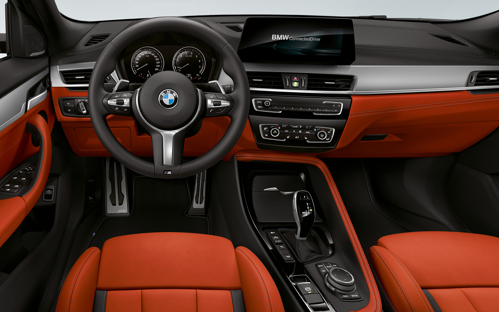 Lederen M stuur BMW X2 M35i (F39) interieur