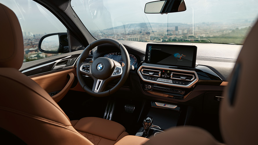 BMW X3 M40i G01 LCI facelift 2021 cockpit
