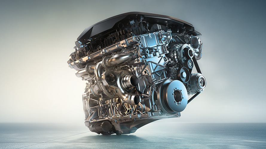 BMW X4 M40i, moteur essence 6 cylindres en ligne M TwinPower Turbo à hautes performances G02. BMW X4 M40i, moteur essence 6 cylindres en ligne M TwinPower Turbo à hautes performances G02.