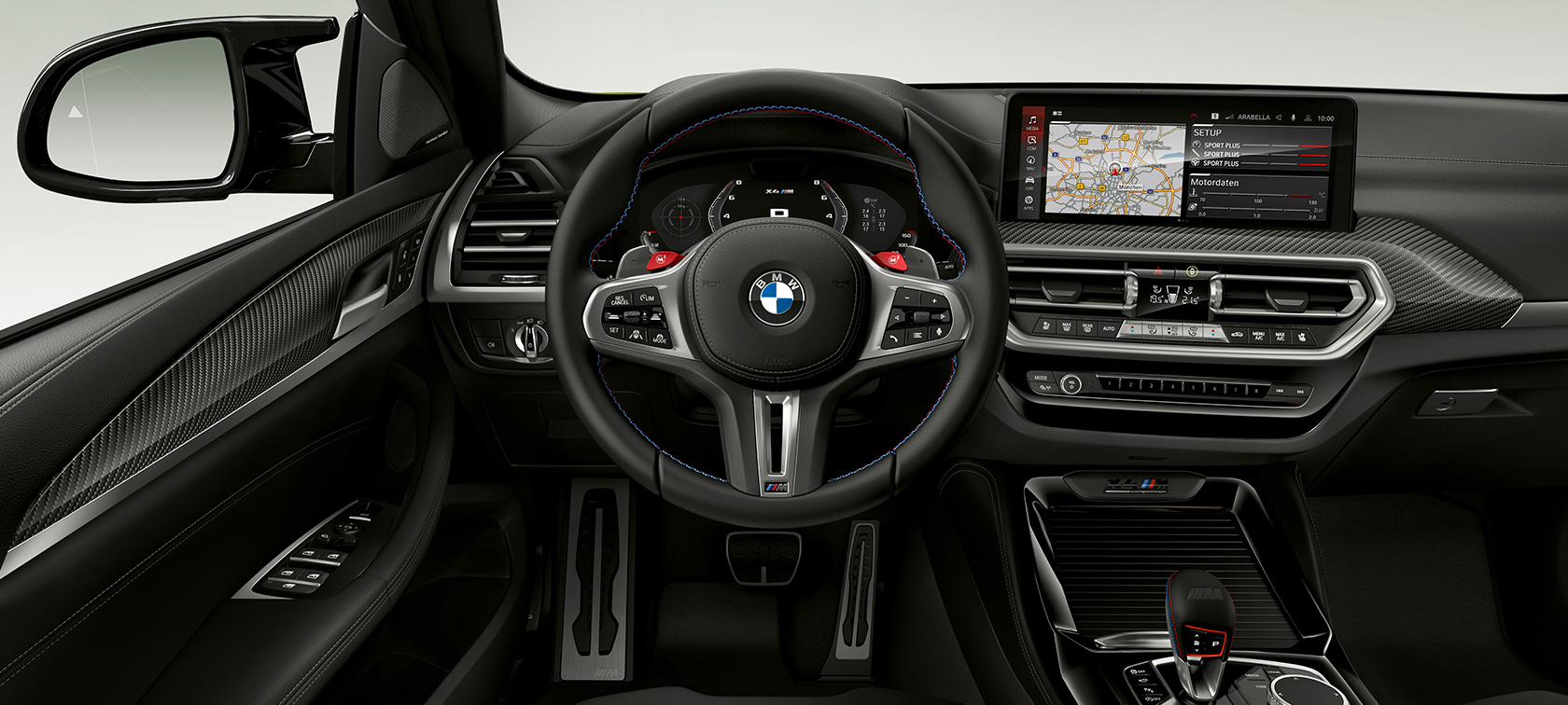 Cockpit BMW X4 M Competition F98 LCI facelift 2021 BMW X4 M Competition F98 LCI facelift 2021 cockpit interieur