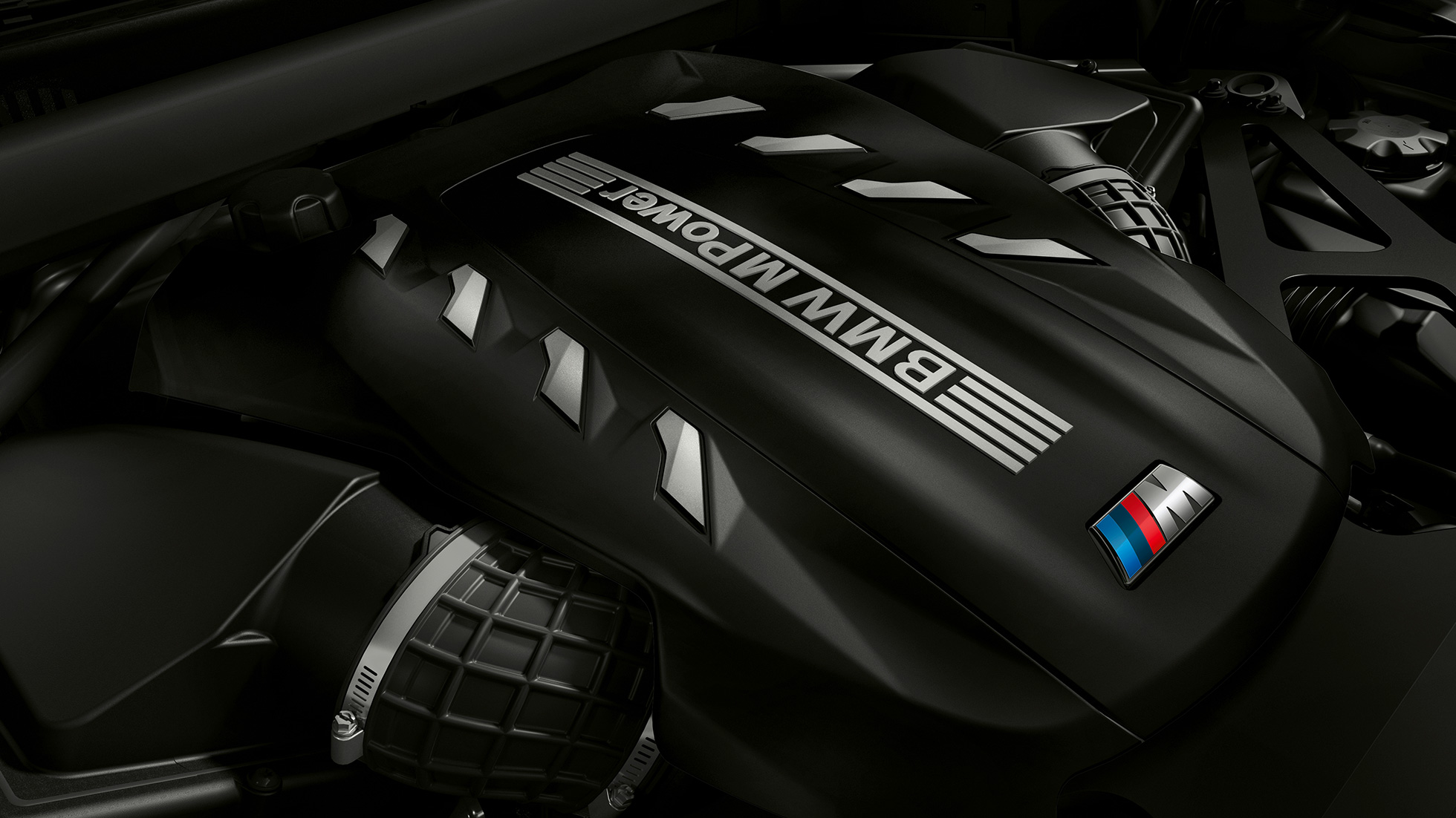 High-performance M TwinPower Turbo V8-benzinemotor BMW X5 M Competition SUV High-performance M TwinPower Turbo V8-benzinemotor BMW X5 M Competition SUV F95 M detailaanzicht