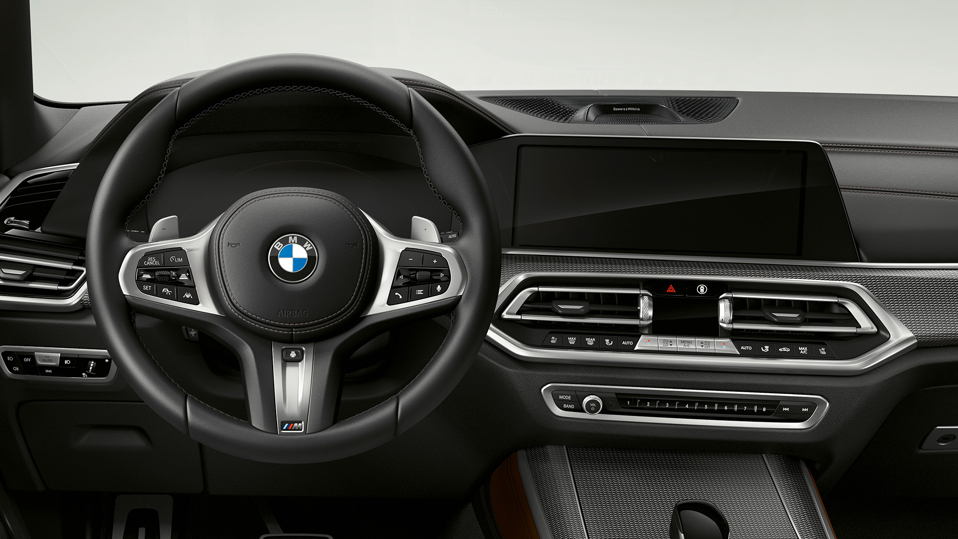Lederen M stuur BMW X5 M50i en M50d SUV Lederen M stuur BMW X5 M50i en M50d SUV G05 cockpit