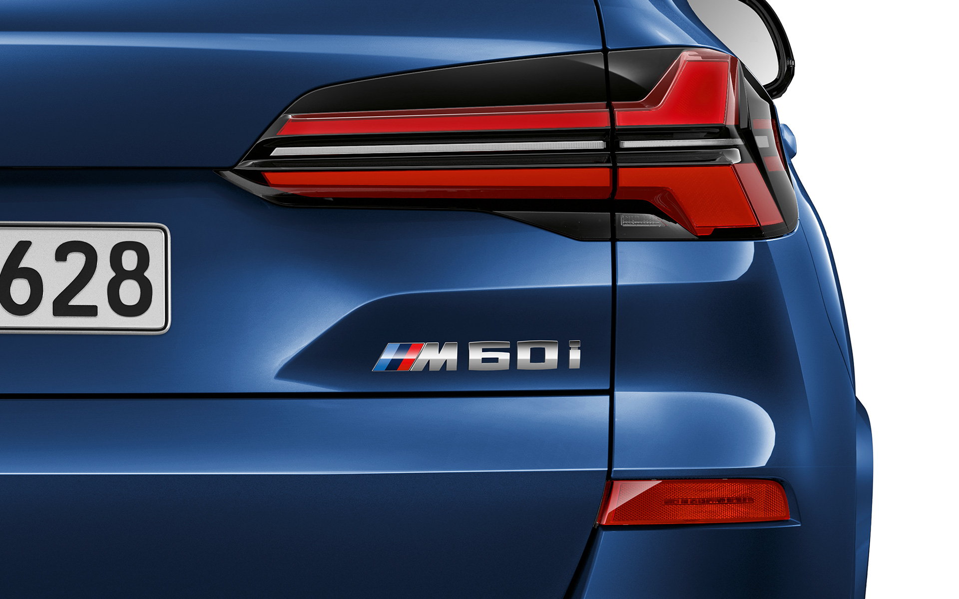 BMW X5 M60i xDrive G05 achterlicht BMW X5 M60i xDrive G05 MP achterlicht close-up
