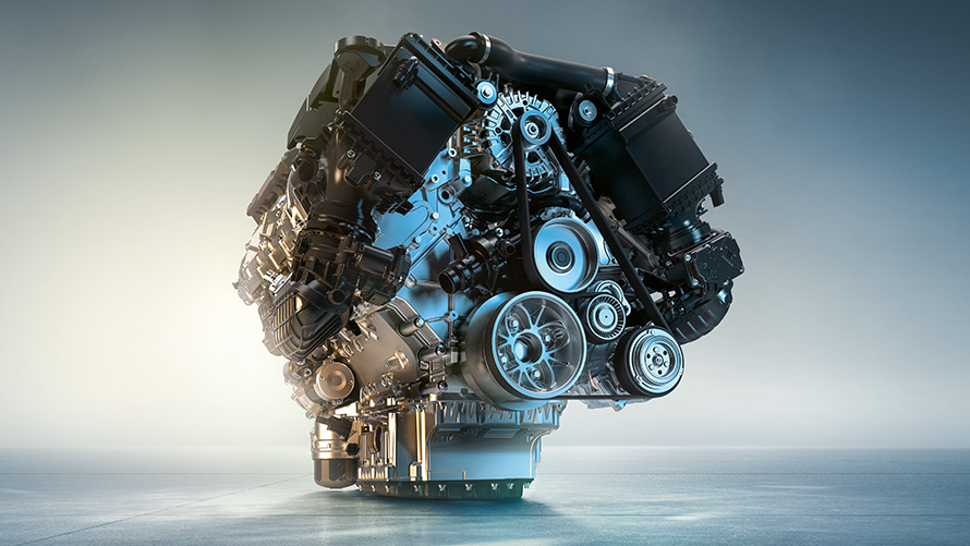 Moteur essence M TwinPower Turbo de la BMW X6 M50i SUV Moteur essence V8 M TwinPower Turbo de la BMW X6 M50i SUV G06