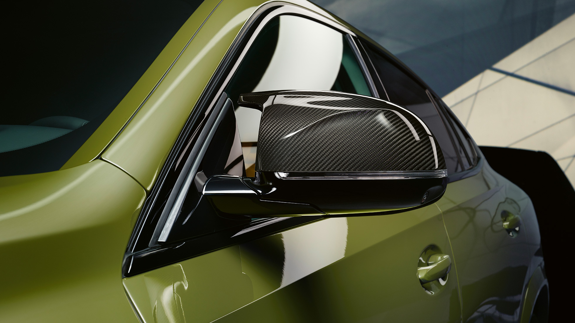 BMW X6 M Competition SUV, extérieur BMW X6 M Competition SUV, coque de rétroviseur M Carbon F96, extérieur