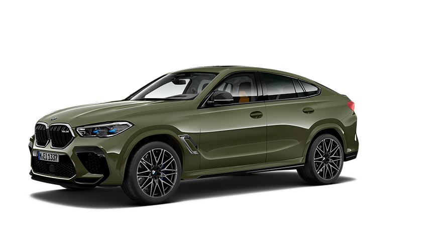 BMW X-modellen BMW X6 M wagen G06 MP driekwart zijaanzicht BMW X-modellen BMW X6 M wagen G06 MP driekwart zijaanzicht