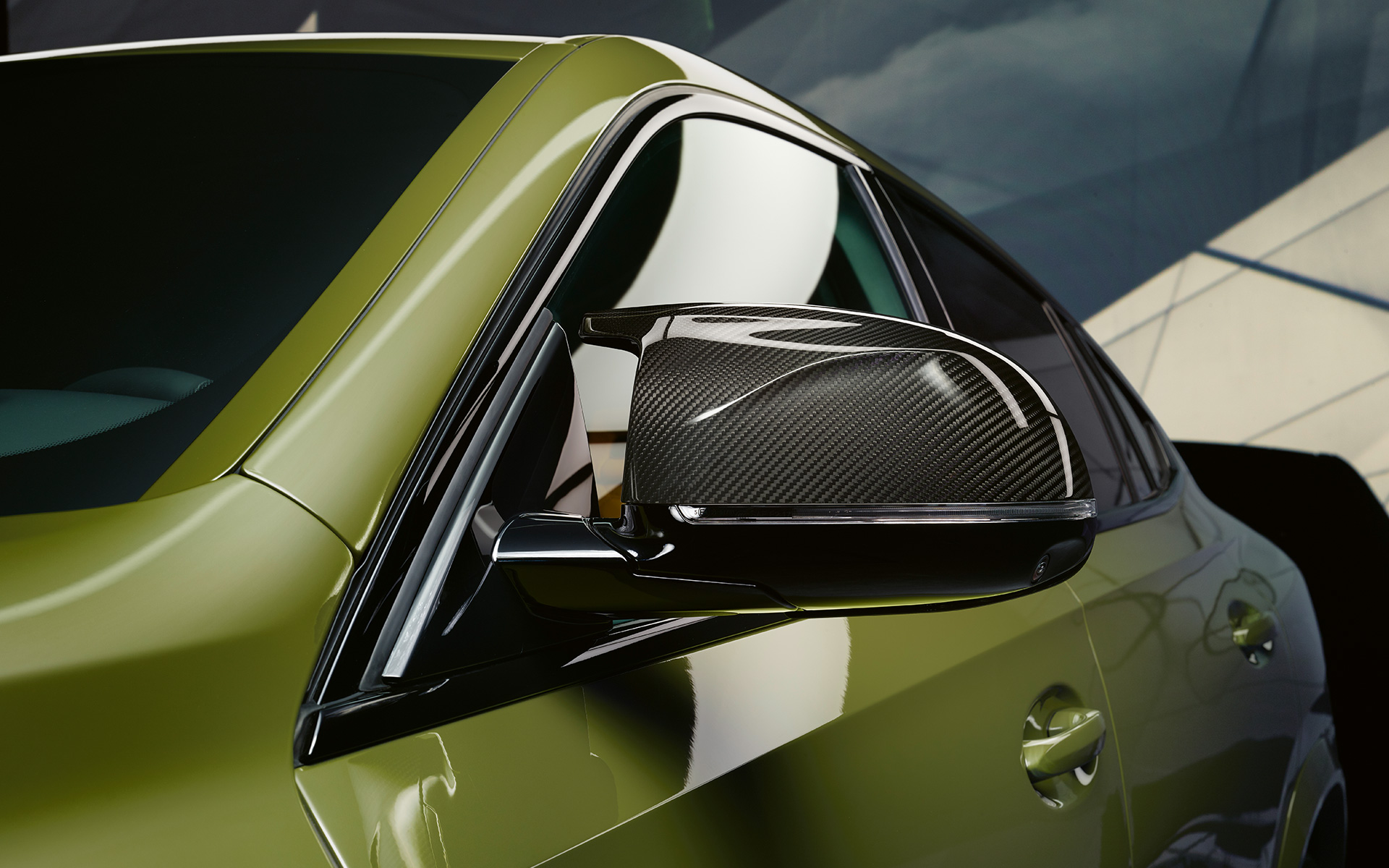 BMW X6 M Competition, extérieur F96 BMW X6 M Competition, coque de rétroviseur M Carbon F96 2020 SUV, extérieur