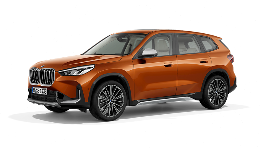 BMW X1 F48 vue de trois quarts de profil BMW X1 F48 vue de trois quarts de profil