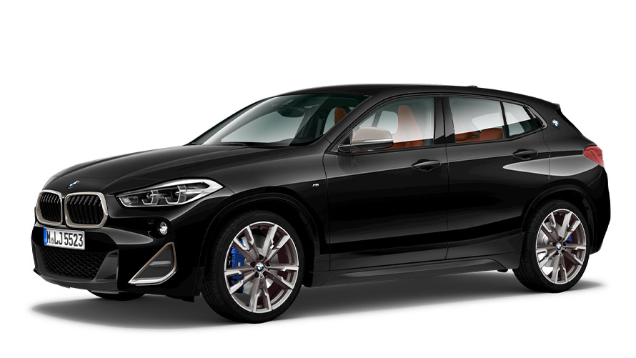 BMW X2 M F39 MP vue de trois quarts de profil BMW X2 M F39 MP vue de trois quarts de profil
