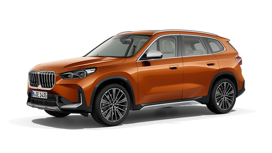 BMW X-modellen BMW X1 U11 driekwart zijaanzicht BMW X-modellen BMW X1 U11 driekwart zijaanzicht