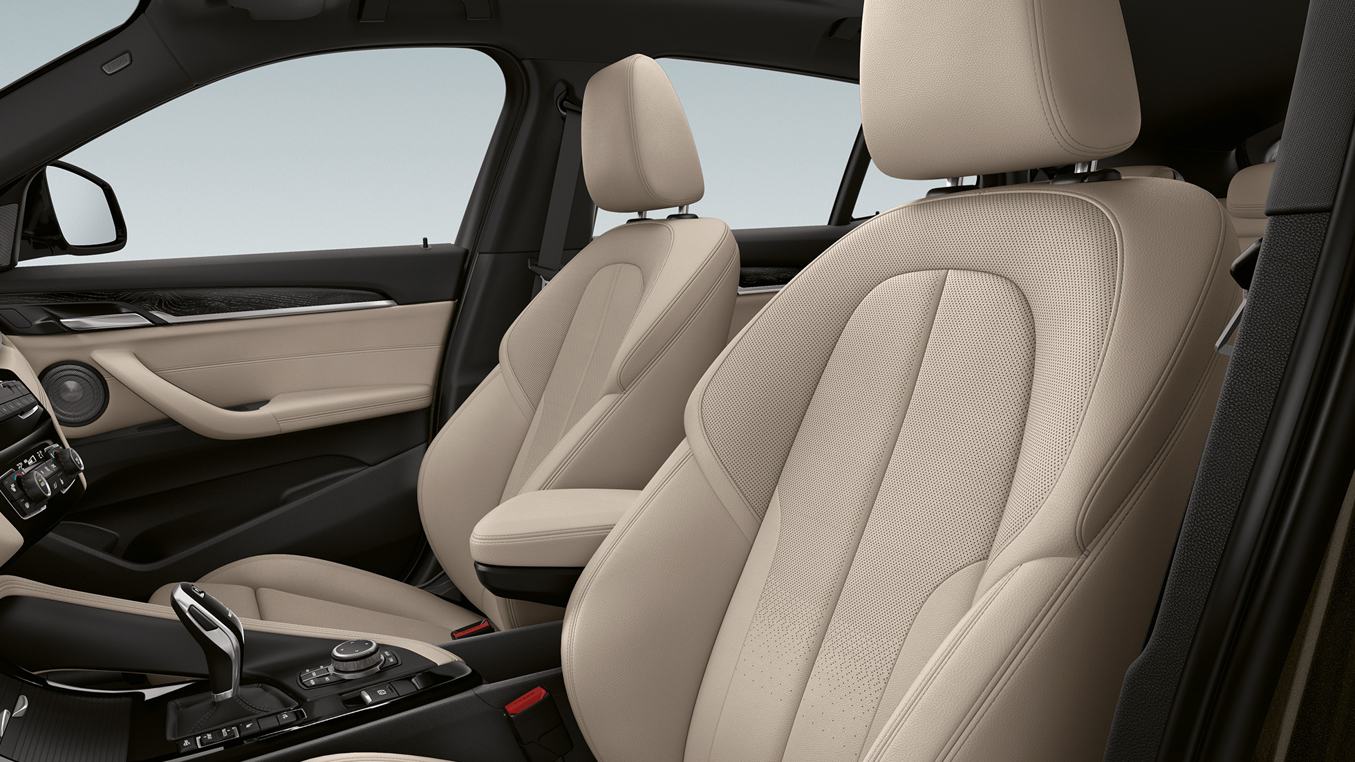 Équipement en cuir de la BMW X2 sDrive20i Modèle M Sport X F39 BMW X2 sDrive20i, Modèle M Sport 2018 F39 équipement en cuir intérieur