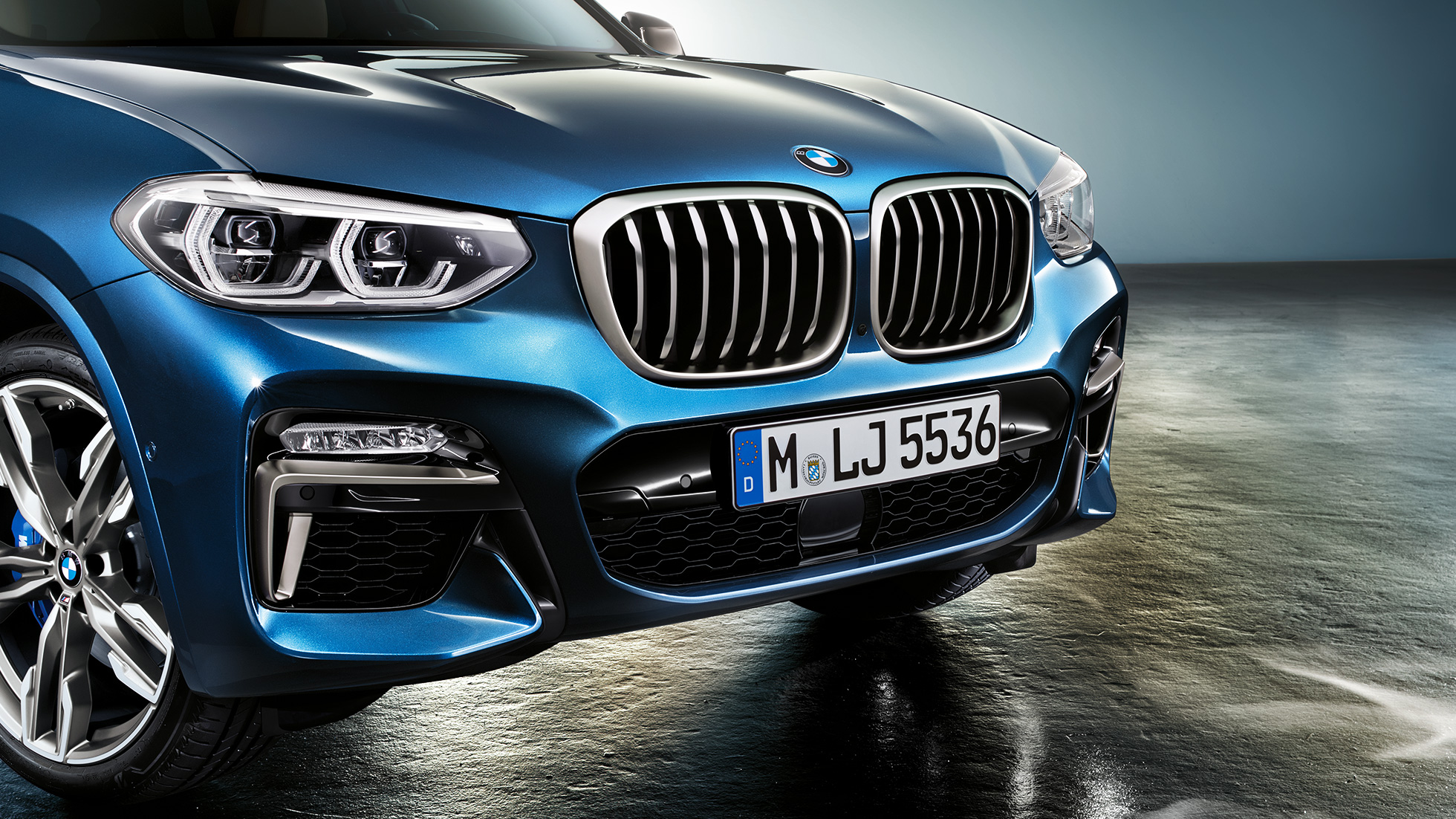 BMW X3 M40i, jupe avant et naseaux G01 BMW X3 M40i, jupe avant et naseaux G01