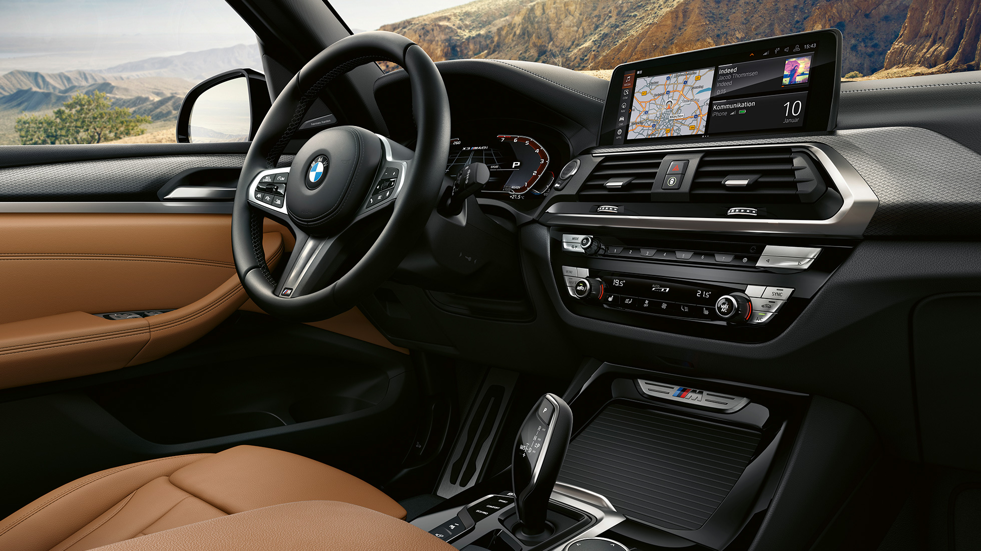 BMW X3 M40i, volant et poste de conduite G01 BMW X3 M40i, volant et poste de conduite G01