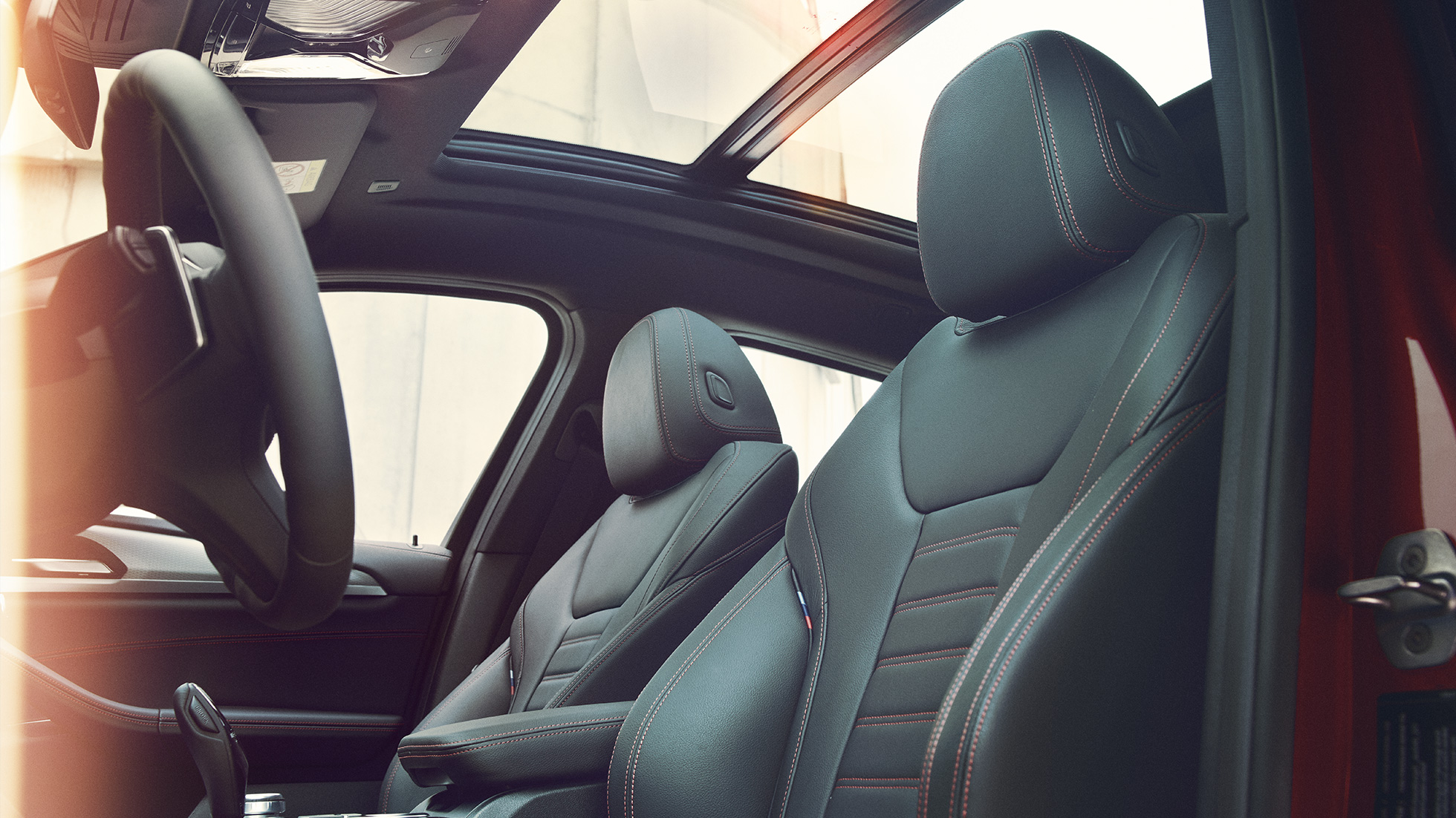 Sièges sport de la BMW X4 G02 Sièges sport de la BMW X4 G02 2018, habitacle