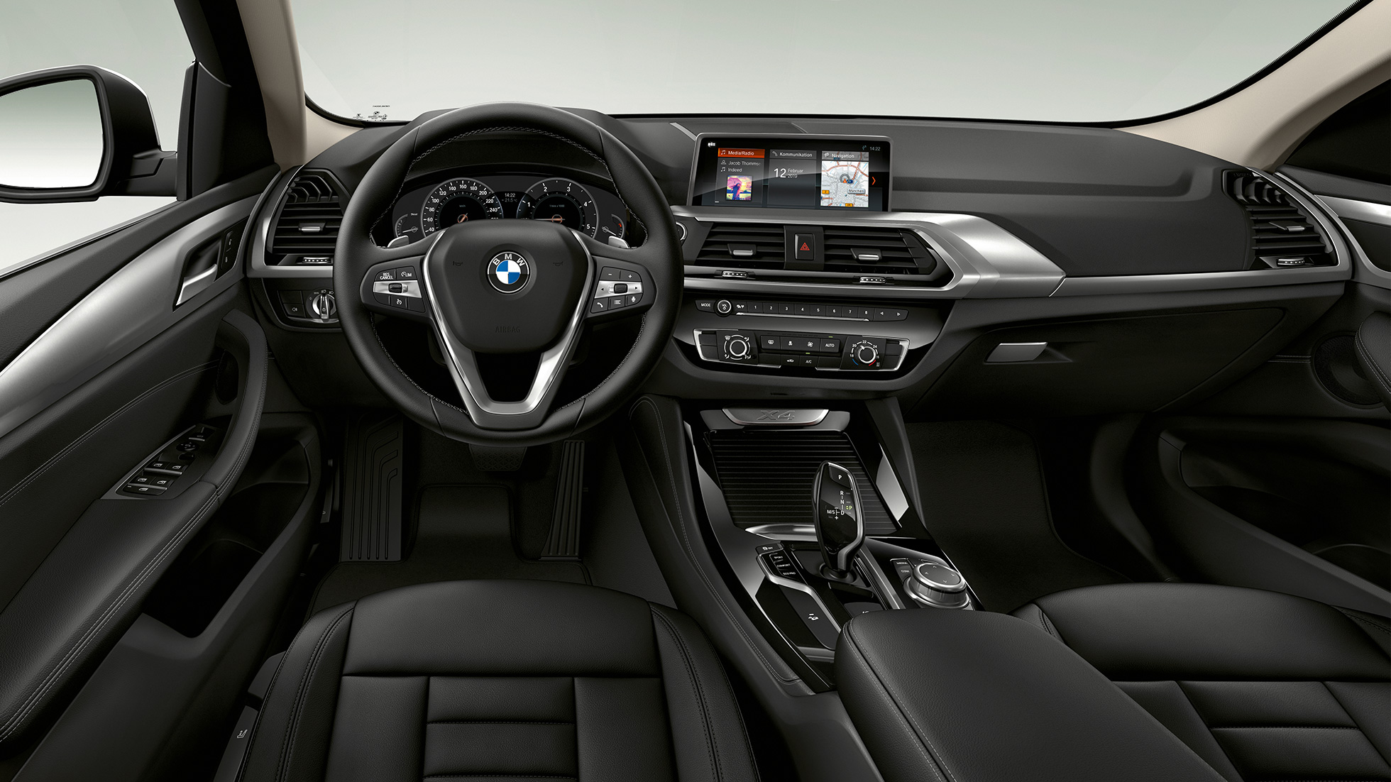 Poste de conduite de la BMW X4 Modèle Advantage G02 Poste de conduite de la BMW X4 xDrive20d Modèle Advantage G02 2018 habitacle