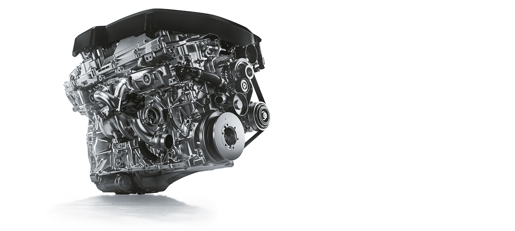 Motor BMW X5 xDrive40i De BMW TwinPower Turbo 6-cilinder-in-lijn benzinemotor van de BMW X5