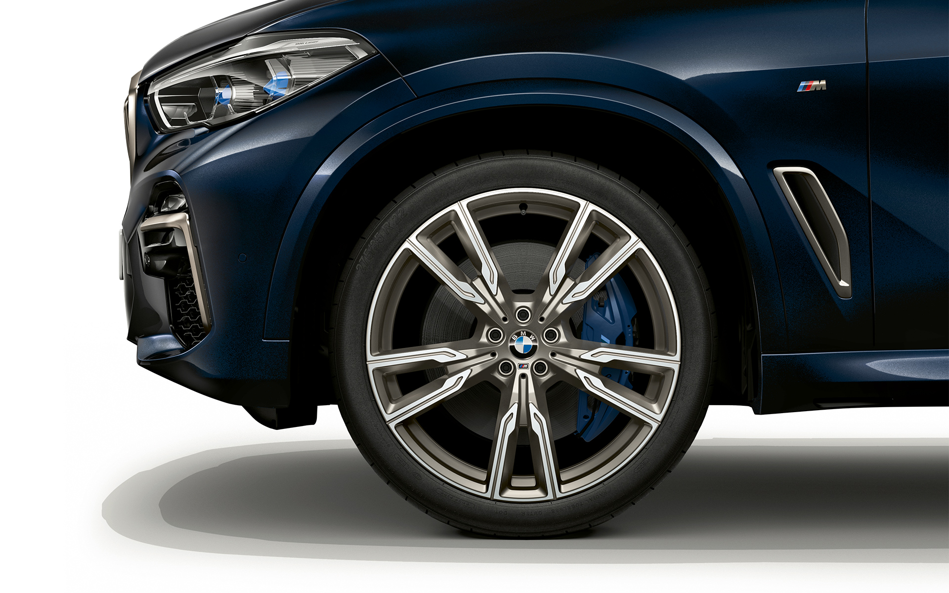 BMW X5 M50d velgen Lichtmetalen velgen van de BMW X5 M50d