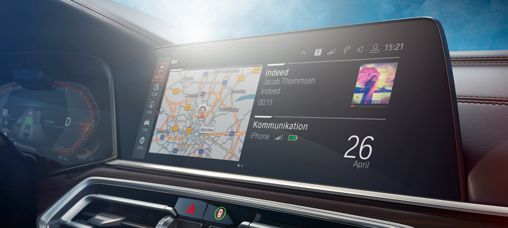 Control Display BMW X5 SUV Control Display BMW X5 SUV G05 2018 cockpit