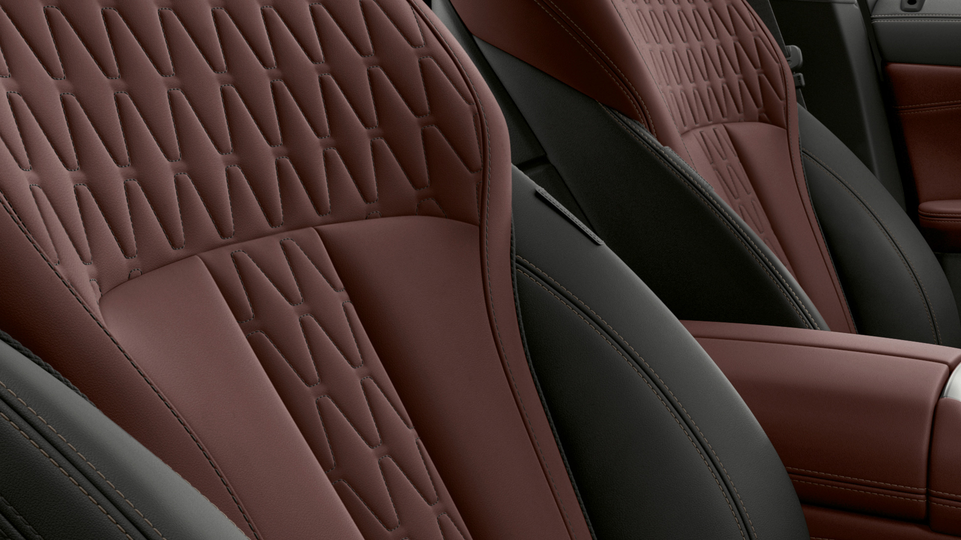 BMW X6 Individual bekleding G06. BMW X6 Individual interieur met zicht op de bekleding G06.