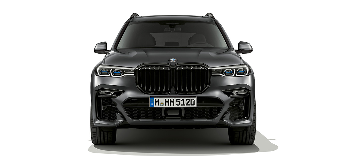 BMW Dark Shadow Edition, vue avant G07 BMW X7 G07 Dark Shadow Edition, vue avant