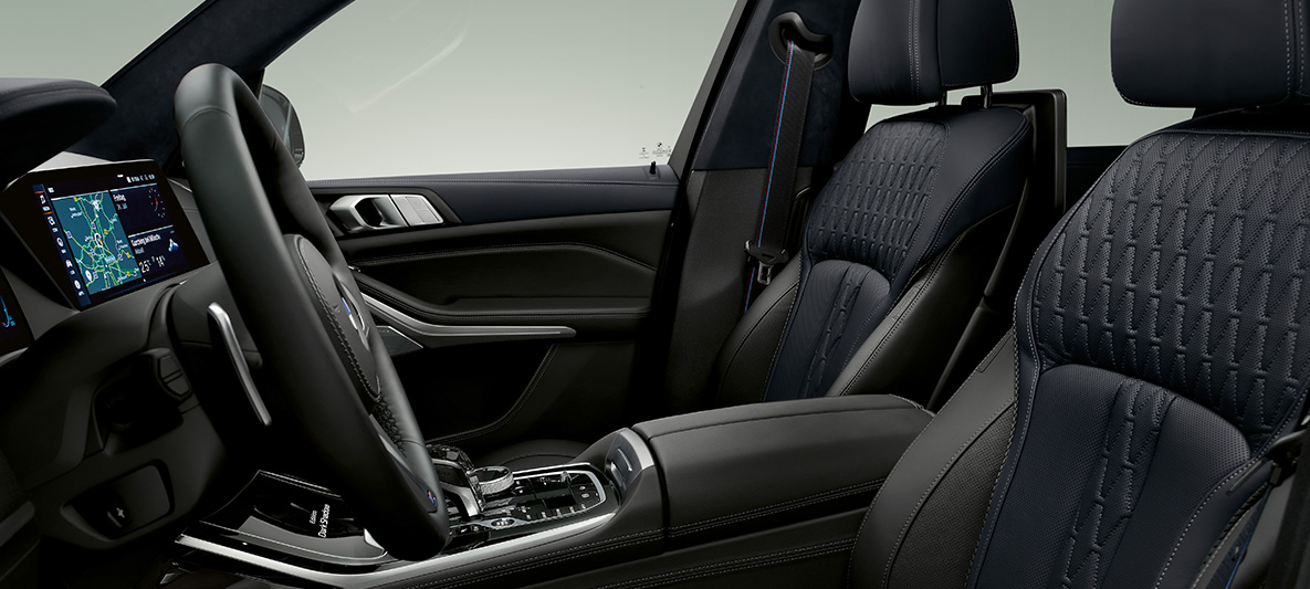 BMW Dark Shadow Edition, garnissage intérieur G07 BMW X7 G07 Dark Shadow Edition, garnissage intérieur