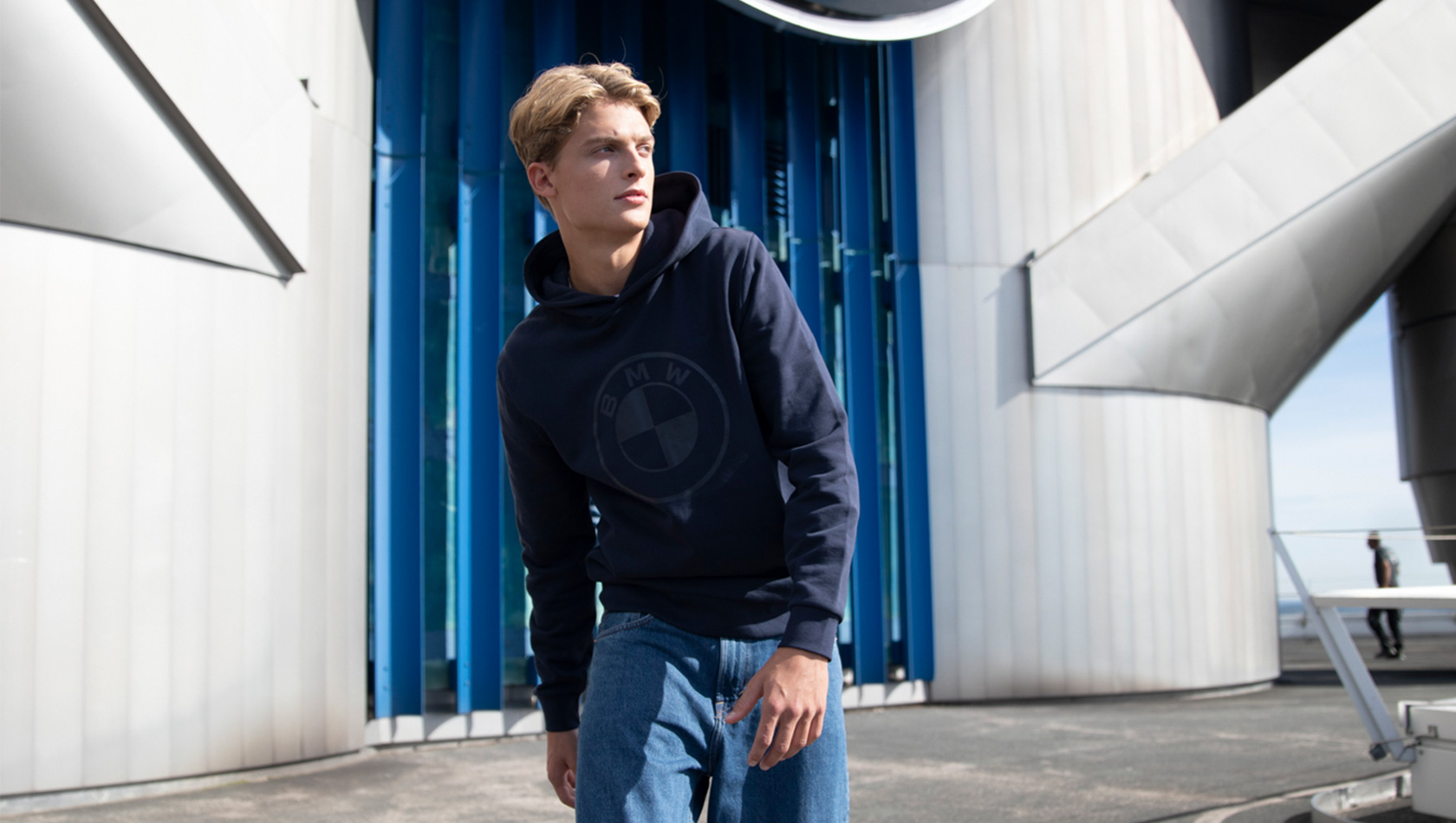 BMW Lifestyle Lookbook 2023, sweat à capuche BMW M logo unisexe BMW Lifestyle Lookbook, sweat à capuche BMW M logo unisexe