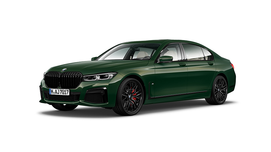 BMW M760Li xDrive Limousine G11 G12 2019 Dreiviertel-Seitenansicht BMW M760Li xDrive Limousine G11 G12 2019 Dreiviertel-Seitenansicht
