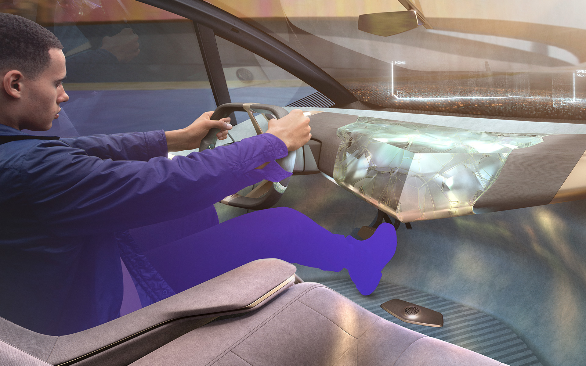 BMW i Vision Circular 2021 visiewagen impressie 4
