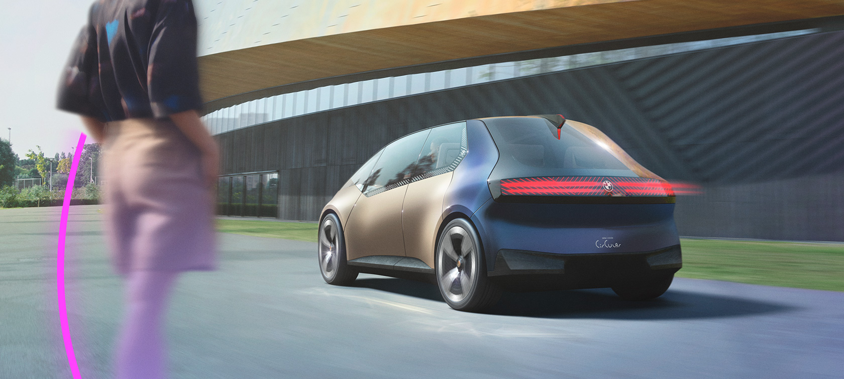 BMW i Vision Circular 2021 visievoertuig exterieurdesign