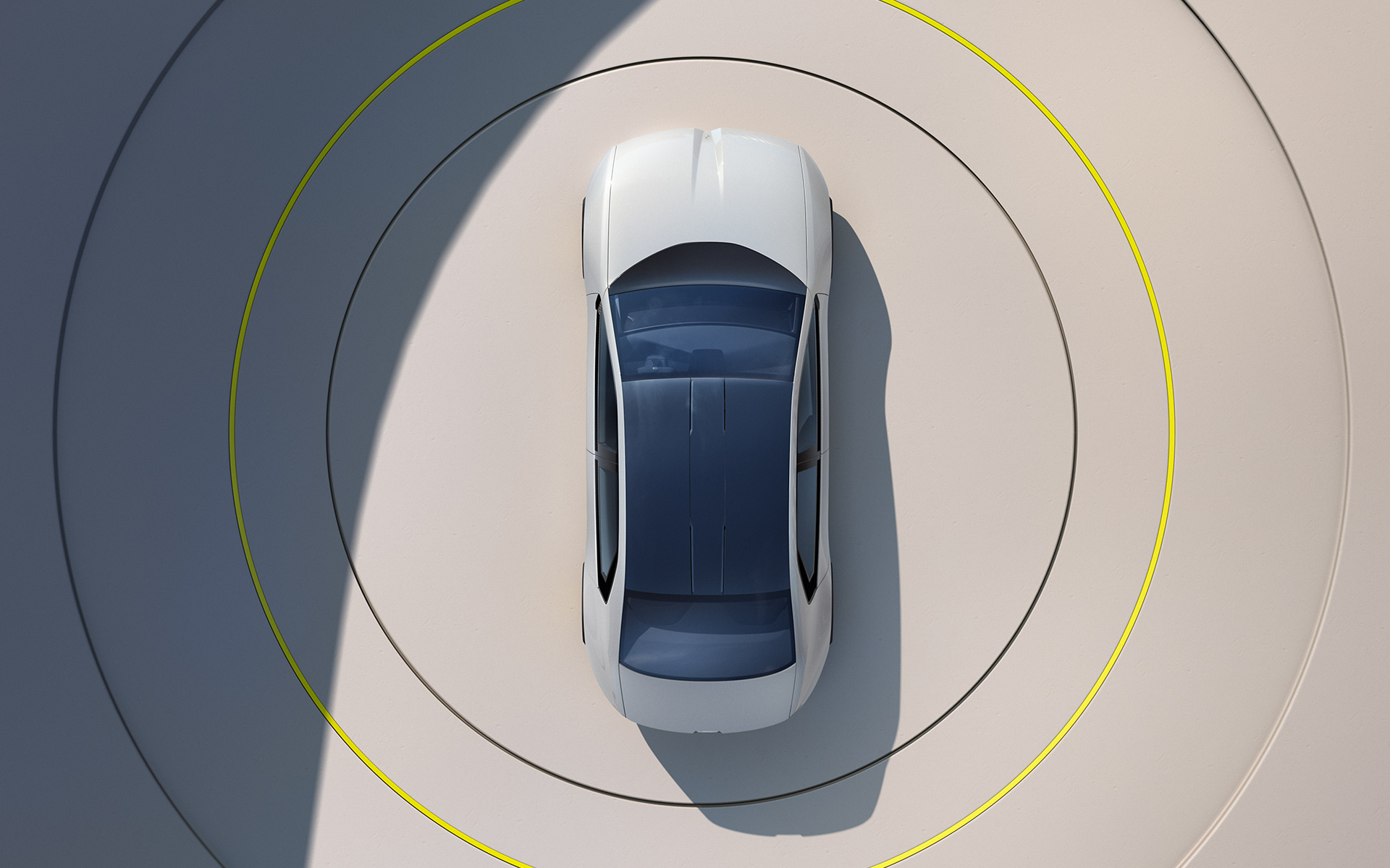 BMW i Vision Dee design extérieur vue du haut BMW i Vision Dee véhicule visionnaire design extérieur vue du haut