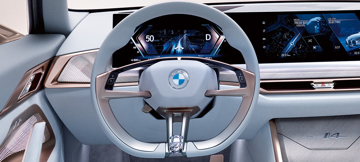 BMW Concept i4 2020 G26 foto 3 BMW Concept i4 2020 G26 elektrische wagen volledig elektrische BMW Gran Coupé foto 3