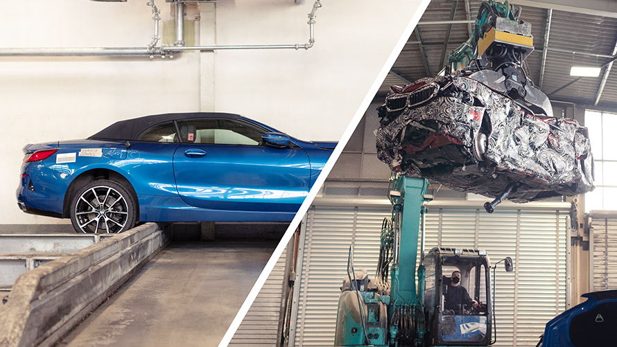 BMW duurzaamheid recyclage afgedankte wagens BMW elektromobiliteit BMW duurzaamheid milieuvriendelijke productie recyclage afgedankte wagens