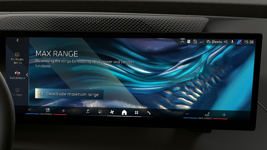 Max Range op het Central Information Display Remote Software Upgrade Max Range op het Central Information Display